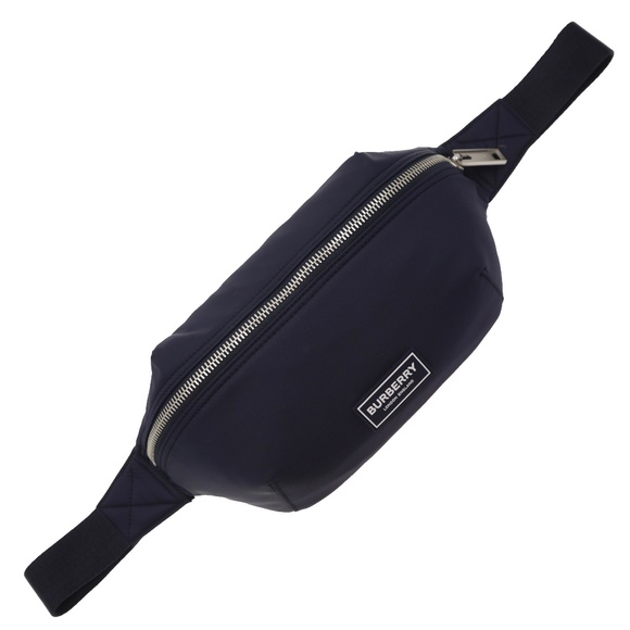 Burberry Talbot Belt Bag Fanny Pack Navy Blue Nylon New